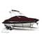 Eevelle Boat Cover DECK BOAT Ski Tower, Outboard Fits 20ft 6in L up to 102in W Burgundy SCDKSK20102B-BRG - alternate 1